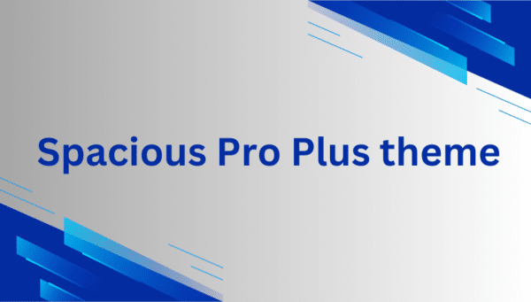Spacious Pro Plus theme