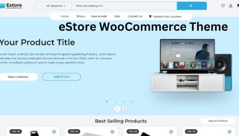 eStore WooCommerce Theme